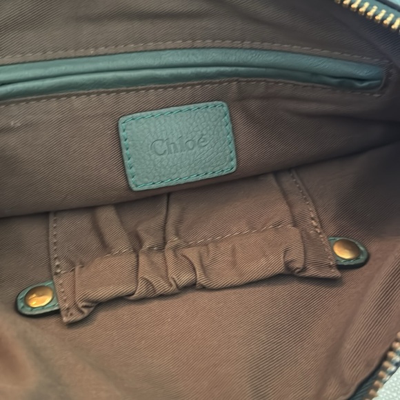 Chloe Eucalyptus Green Marcie Medium Tote Shoulder Bag - Picture 8 of 10